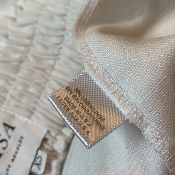 MISA Los Angeles Imara Linen Blend Pants XS - Picture 10 of 11